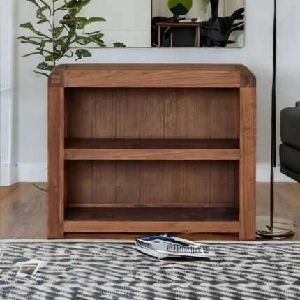 Our Stylish Mango Wood Small Bookcase