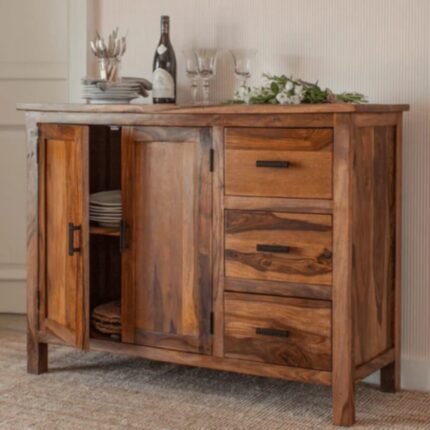 Sheesham Wood Storage Cabinet