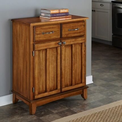 Brown Finish Wooden Cabinet