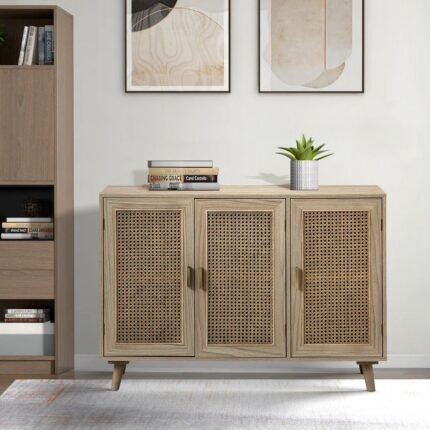 Wooden 3 Door Sideboard Cabinet