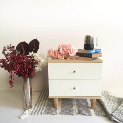 Multi Drawers Box Design Bedside Table